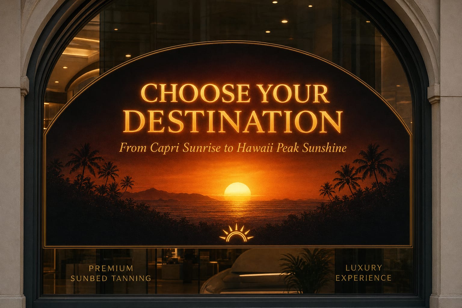 Choose Your Destination — From Capri Sunrise to Hawaii Peak Sunshine